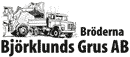 Logotyp - Bröderna Björklunds Grus